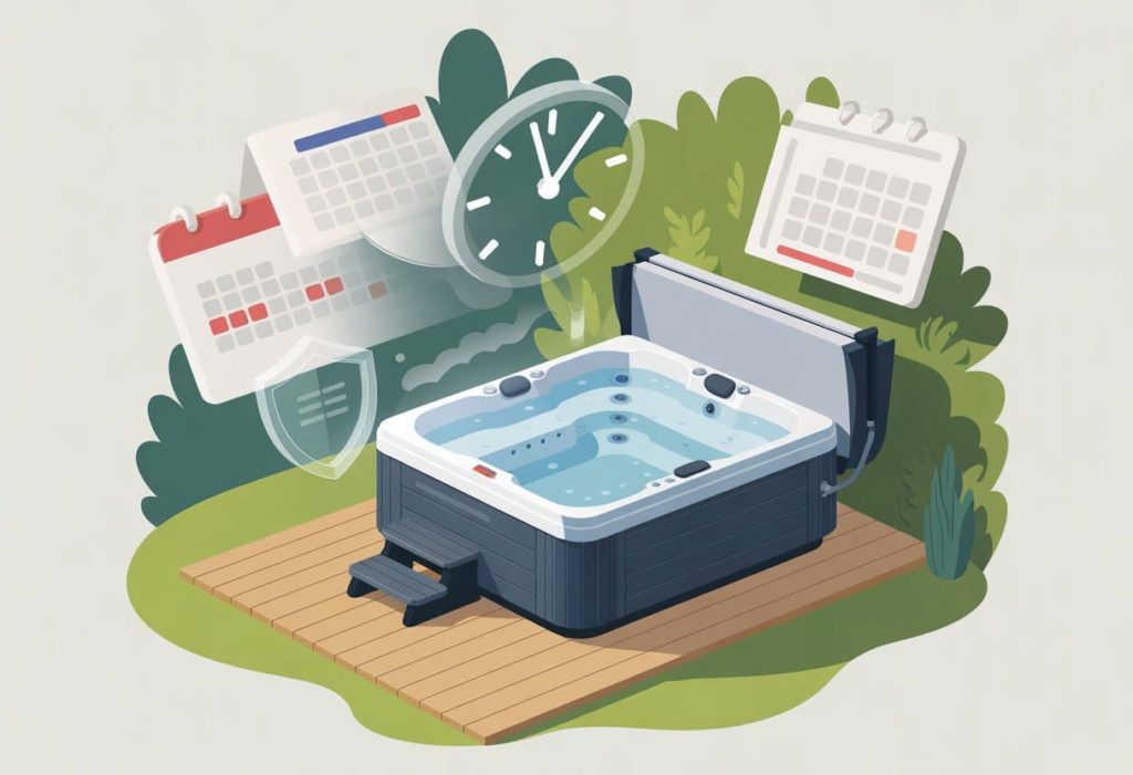 how long does a hot tub last